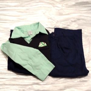 Boys Shirt, Vest and Slacks, 3T